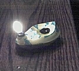 Hemp seed oil lamp